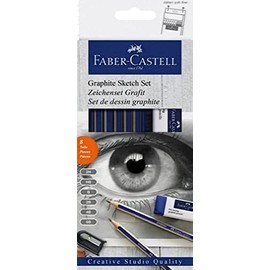 Faber-Castell FCG/114000 Drawing Set, Multi-Colour