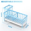 Cisily Sponge Holder for Kitchen Sink, Sink Caddy with High