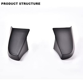 CROSSDESIGN SS Urethane Tailgate Intimidator Spoiler Wing Compatible with Chevy Silverado Sierra 1999-2006