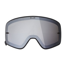O'Neal Ersatz Magnet Scheibe B-50 Schwarz Goggle Anti Beschlag Polycarbonat MX Kratzfest Brille, 6020-9, Farbe Grau