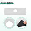 QUARKZMAN Kitchen Sink Splash Guard Leather Tap Suction Mat Splash