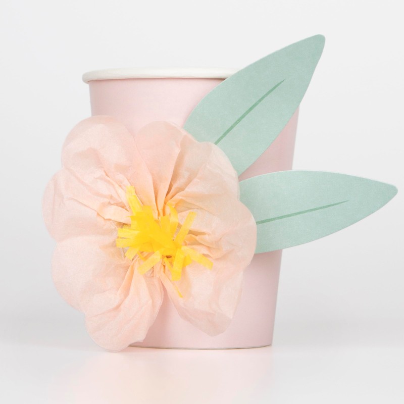 Meri Meri - Vasos de papel para flores (8 unidades)