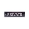 Private Door Sign, Notice, Plaque - Available in 3 sizes