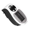 500W Black and White Mini Electric Heater Portable Wall Mounted