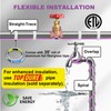 TOPDURE 90FT Heat Tape for Water Pipes Roof and Gutters
