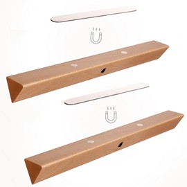 Under Cabinet Lights, Smart Night Light Cabinet Light Drawer Light Wireless Battary Powered (Beech Wood 10PCS)