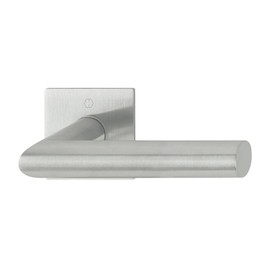 Hoppe Amsterdam Lever Handle with Rose - Stainless Steel - 3747038