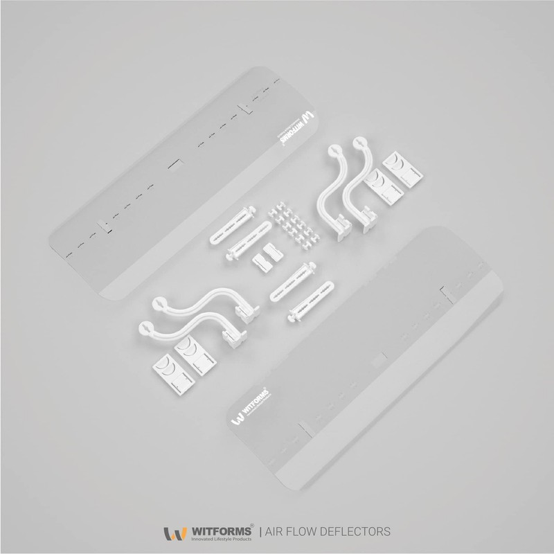 WITFORMS/CASSETTE - Adjustable AC air deflector suitable for cassette air
