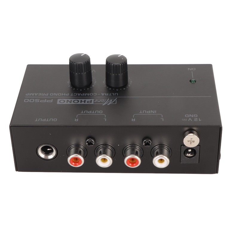 Phono Turntable Preamp Ultra Low Noise Independent Volume Control Phono