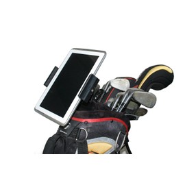 Golf Gadgets® - Swing Recording System | Ball Head Clamp Mount for Tablet or Any Smartphone. Compatible with Most Tablets or Any Phone. (Bag Clamp)