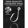 BLUEWING Big Game Circle Hooks Heavy Duty Stainless Steel Fishing
