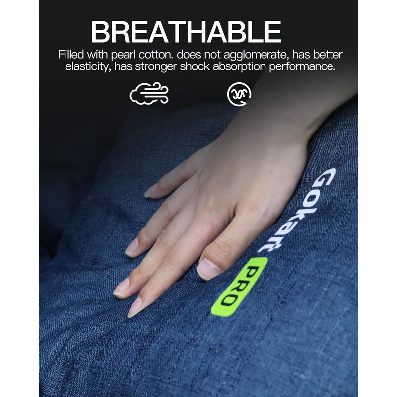 stio Gokart Cushion Comfortable Backrest Seat Compatible with Segway Ninebot