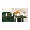 Xuejiaku Decorative Switch Plate Covers Abstract Mid Century Arch Boho