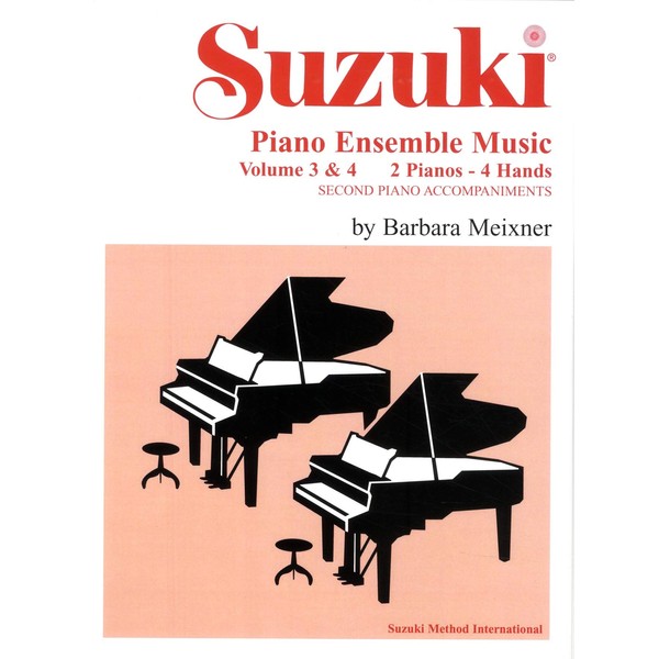 Suzuki Piano Ensemble MusicV. 3 & 4 for Piano Duo: