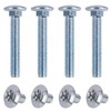 Fuoequl Trailer Hasp Bolt Kit for Trailer Cam Action Hasp