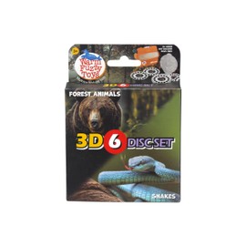 WARM FUZZY WARM FUZZY Toys Forest and Snake Reels for Viewfinder - Viewfinder Reels for Kids & Adults, Classic Toys, 3D Reel, Retro Toys, Contains 6 Slides with 42 High Definition 3D Images