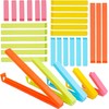 27PCS Bag Sealing Clips,Reusable Plastic Food Clips Bag Clips in