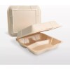 Nali 100 Pz Contenedor Charola 7x7 Biodegradable Division / Liso