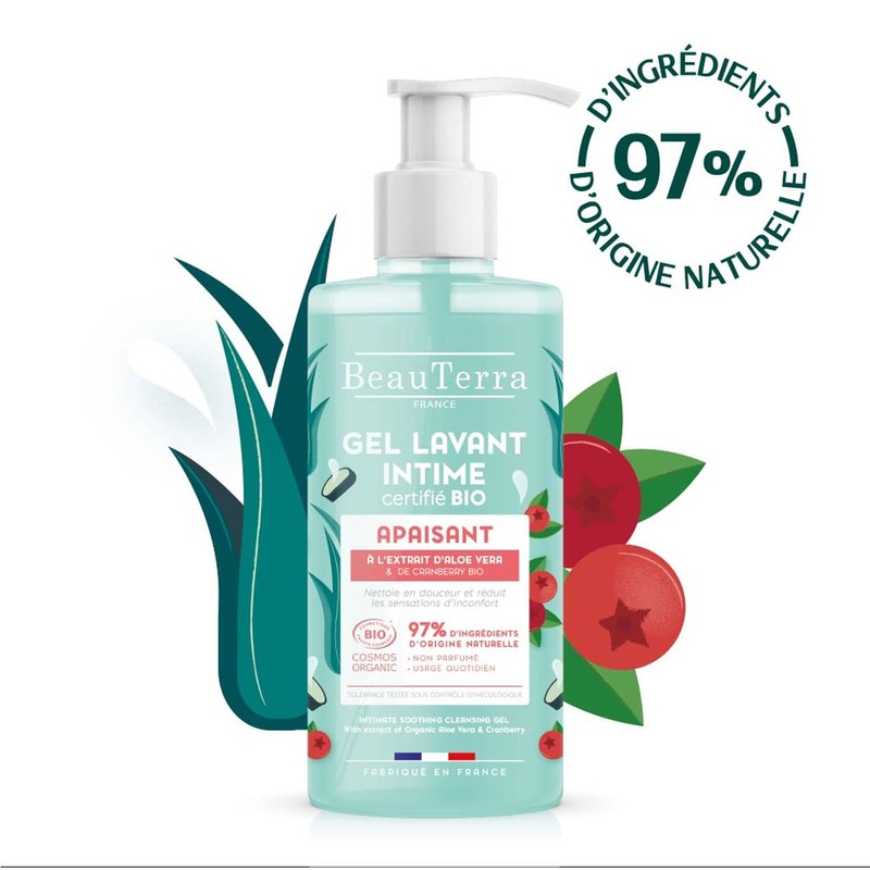 Organic soothing intimate gel 500 ml