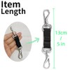 1 Piece Double Ended Backup Safety Clip for Small Dogs,Lightweight