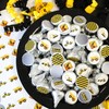 Under Construction Party Favor Stickers, Construction Birthday Chocolate Kisses Candy