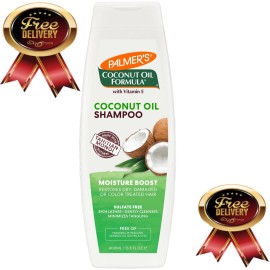 Palmer’s Palmer'S Coconut Oil Formula Moisture Boost Conditioning Shampoo, 13.5 Fl. Oz.