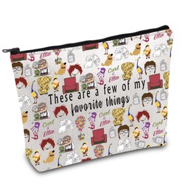 FOTAP Up Movie Merchandise Carl and Ellie Lover Makeup Bag Up Movie Fans Gift Cartoon Characters Lover Gift (U-P things)