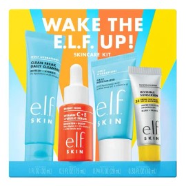 E.l.f. Skincare Wake The E.l.f. Up Kit De Cuidado De La Piel                                                                                          