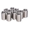 10Pcs Thread Inserts Reducing Nut Repair Tool 303 Stainless Steel