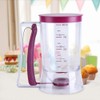 900 ml Cupcake Pancake Dough Dispenser Manual Mix Pastry Jug