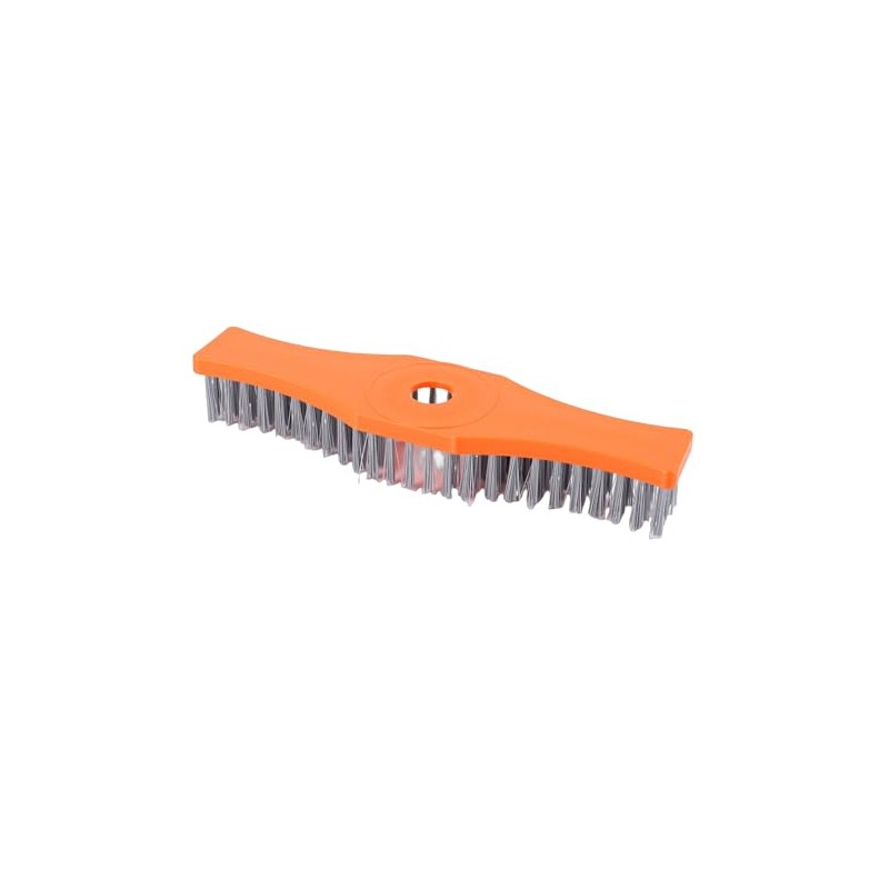 Heavy Duty Nylon Cleaning Brush with 5 Interchangeable Heads for