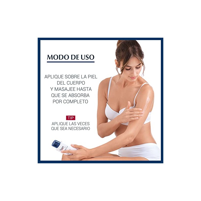 Eucerin Loción Corporal Crema Urea 10%, Urea Repair, 250 ml