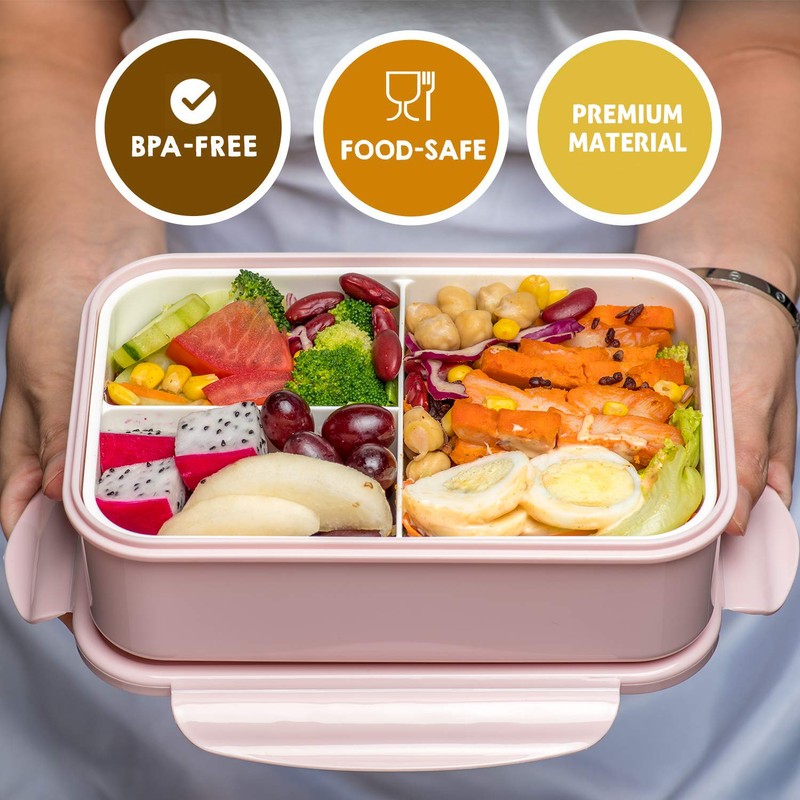 LOVINA Bento Boxes for Adults - 1100 ML Bento Lunch