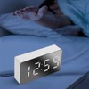 Digital Alarm Clock,Small Travel Alarm Clock,Mini Led Display Alarm Clock