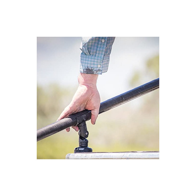 Railblaza QuickGrip Pole Mount (large) Including Starport - Black, 32mm