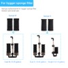hygger Pack of 4 Replacement Sponges for Aquarium Double Sponge