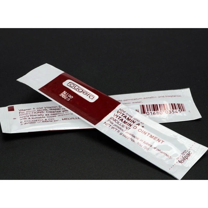 Crema Fougera Vitamina A D Tatuaje Microblading 100 Pzs