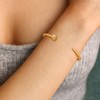 Jenosy 14K Gold-Plated Bracelet Women's Gold, Brass, gold