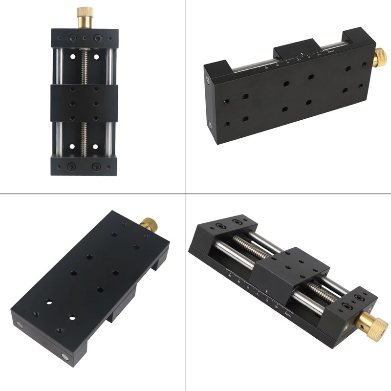 CNC Sliding Table, X/Y Axis Linear Stage Actuator, 75mm Stroke