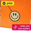 30 Sheets, Kraft Sticker Paper Labels, Laser/Inkjet Printing - Letter
