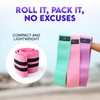 Wide Fabric Resistance Bands for Working Out - 3 Strength