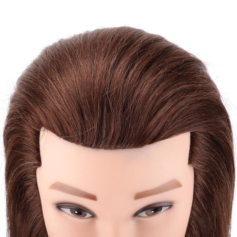 Mannequin Doll Male Men Training Head Styling + Free Clamp