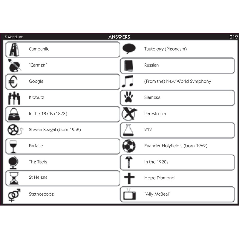 Mattel Games Bezzerwizzer