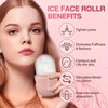 Juego de compresión facial de tres piezas con rodillo de