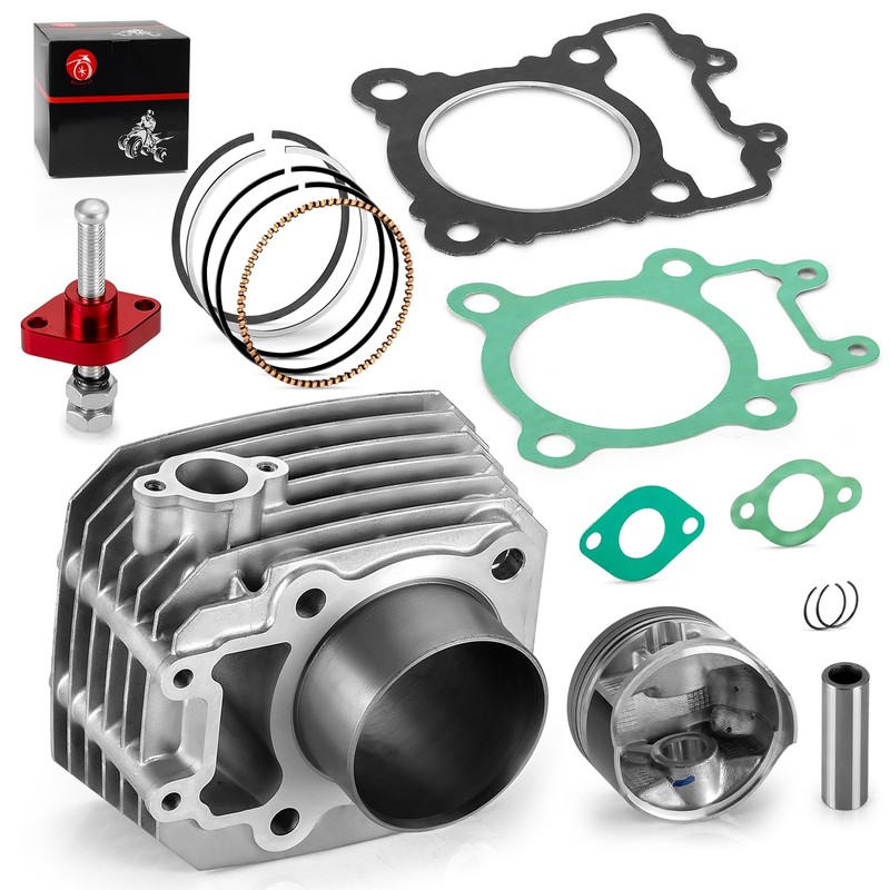 Engine Cylinder Piston Rings Gasket Kit & Tensioner for Kawasaki