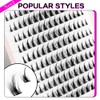 NO3 False Eyelash Parts, Large Capacity, Natural, Everyday Makeup, Stage