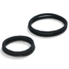 Kooshoo Mini Midi Hair Ties, Black
