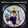 BOTSLAB 5MP Wireless Video Doorbell Camera,180° Head-to-Toe View, AI Motion