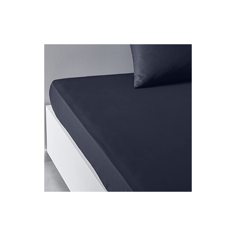 Essential New Permanent Fitted Sheet 160 x 200 cm Large