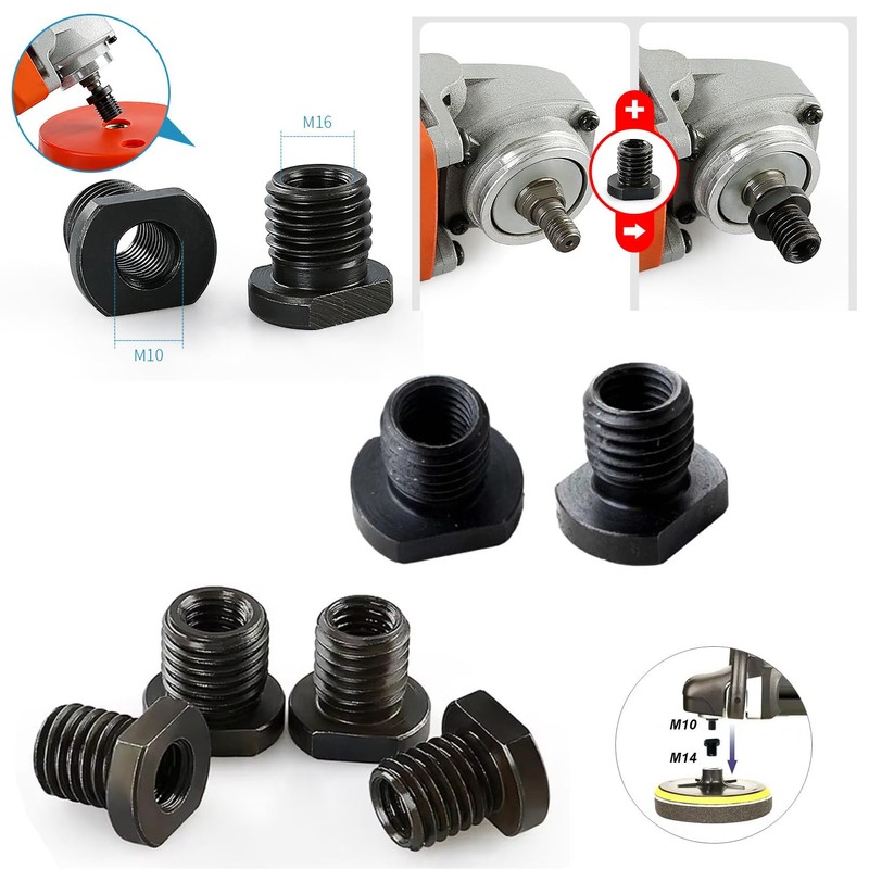 TorSor 2 Pack Angle Grinder Attachment Adapter M10 To M14